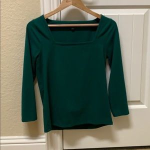 Jcrew dark green shirt size S